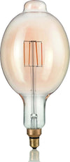 Lampadina-ID-VINTAGE-XL-E27-4W-LED-320LM-2200°K-vetro-ambra-bombato-retrò-luce-caldissima-interno