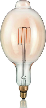 Lampadina-ID-VINTAGE-XL-E27-4W-LED-320LM-2200°K-vetro-ambra-bombato-retrò-luce-caldissima-interno