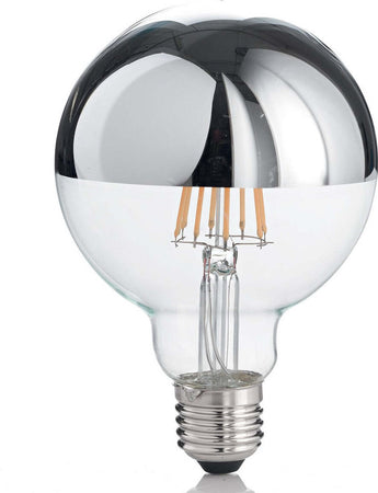 Lampadina-Ideal-Lux-CLASSIC-135526-LED-E27-GLOBO-D095-9W-3000K-cri80-cromo