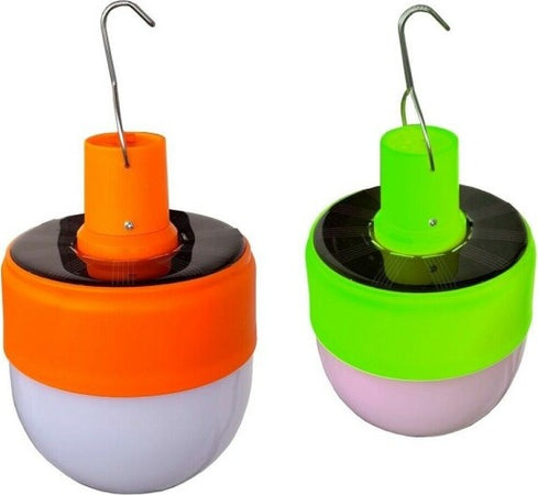 Lampadina-Lampada-Luce-Led-Lampada-Emergenza-Campeggio-Con-Pannello-Solare