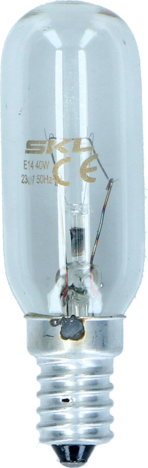 LAMPADINA LAMPADA PER CAPPA ATTACCO E 14 TUBOLARE 40 W-220 V - 1 PEZZO Illuminazione/Lampadine/Lampadine a LED Rossi Ricambi - Venetico Marina, Commerciovirtuoso.it
