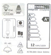 LAMPADINA LAMPADA SMD LED ATTACCO G24 12Watt LUCE BIANCA FREDDA Illuminazione/Lampadine/Lampadine a LED Zencoccostore - Formia, Commerciovirtuoso.it