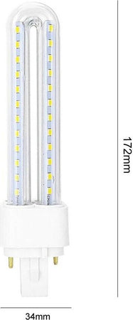 Lampadina-Led-15-Watt-G24-2-Pin-Lampada-Tubolare-Luce-Naturale-4000k-15-W-Universo