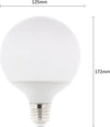 Lampadina-Led-22-Watt-Lampada-Globo-Sfera-Luce-Calda-3000k-E27