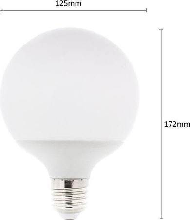 Lampadina-Led-22-Watt-Lampada-Globo-Sfera-Luce-Calda-3000k-E27