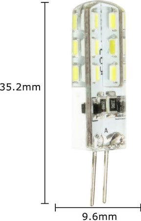 LAMPADINA LED 3W 24 SMD G4 3014 ATTACCO A SPILLO LUCE BIANCA CALDA FREDDA 12V Illuminazione/Lampadine/Lampadine a LED Trade Shop italia - Napoli, Commerciovirtuoso.it