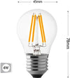 Lampadina-Led-4w-Luce-Calda-Filamento-In-Vetro-Trasparente-E27-4-W-G45a-tc-Universo
