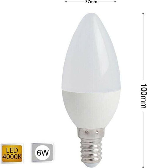 Lampadina-Led-6-W-Oliva-Luce-Naturale-E14-E-Candela-6w-14-C36-Universo