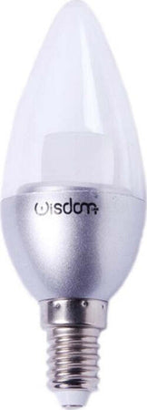 Lampadina-Led-A-Candela-Con-Attacco-Piccolo-E14-Da-4w-Luce-Freddo-Naturale-Caldo