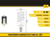 Lampadina Led A Spirale E14 5 W Luce Bianca Fredda Calda Naturale 28d S-01t Illuminazione/Lampadine/Lampadine a LED Trade Shop italia - Napoli, Commerciovirtuoso.it