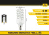 Lampadina Led A Spirale E14 9 W Luce Bianca Fredda Calda Naturale 56d S-05t Casa, arredamento e bricolage > Illuminazione da interno > Lampade Led Trade Shop italia - Napoli, Commerciovirtuoso.it