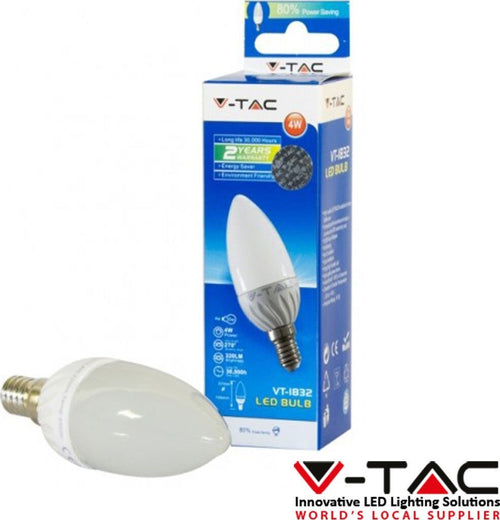 LAMPADINA LED CANDELA E14 4W LUCE CALDA VT-1818 LAMPADA ILLUMINAZIONE Illuminazione/Lampadine/Lampadine a LED Trade Shop italia - Napoli, Commerciovirtuoso.it