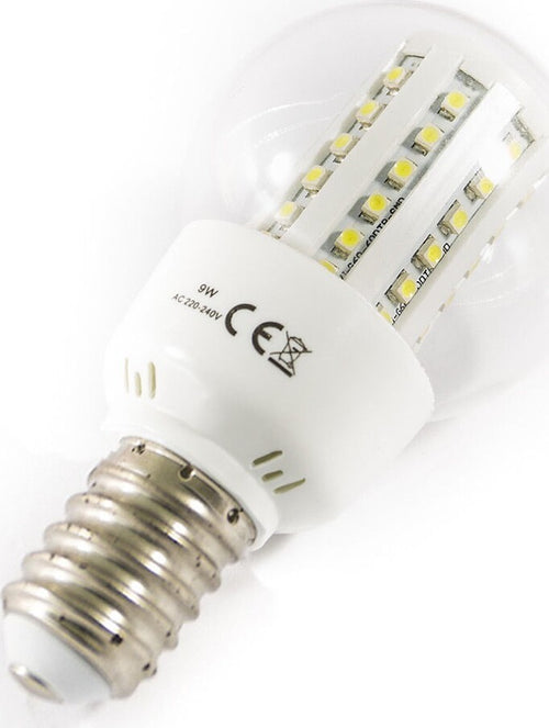 Lampadina Led Con 60smd E27 E14 9w Lunga Durata - Luce Calda E Fredda Illuminazione/Lampadine/Lampadine a LED Trade Shop italia - Napoli, Commerciovirtuoso.it