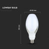 LAMPADINA LED E27 36W OLIVE LAMP SMD CHIP SAMSUNG - SKU 21284 / 21285 V-TAC PRO VT-240 Illuminazione/Lampadine/Lampadine a LED Zencoccostore - Formia, Commerciovirtuoso.it