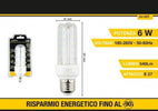Lampadina Led E27 3u 6 W Luce Fredda 6500k Naturale 4000k Calda 3000k 36d 3u02t Casa, arredamento e bricolage > Illuminazione da interno > Lampade Led Trade Shop italia - Napoli, Commerciovirtuoso.it