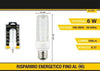 Lampadina-Led-E27-3u-6-W-Luce-Fredda-6500k-Naturale-4000k-Calda-3000k-36d-3u02t