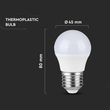 LAMPADINA LED E27 4.5W BULB G45 MINIGLOBO SMD CHIP SAMSUNG Illuminazione/Lampadine/Lampadine a LED Zencoccostore - Formia, Commerciovirtuoso.it