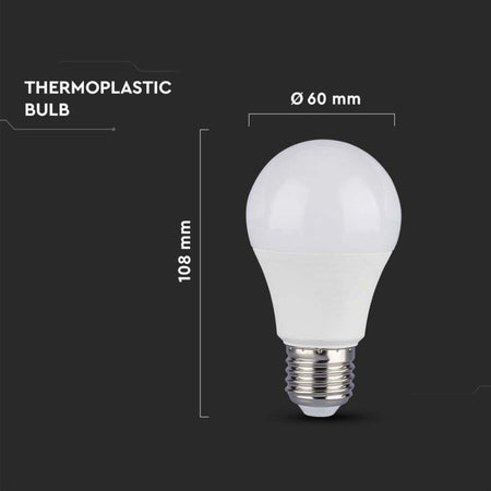 LAMPADINA LED E27 8.5W BULB A60 GOCCIA SMD CHIP SAMSUNG Illuminazione/Lampadine/Lampadine a LED Zencoccostore - Formia, Commerciovirtuoso.it