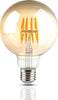 LAMPADINA LED E27 8W BULB G95 GLOBO FILAMENT VETRO AMBRATO - SKU 217145 Illuminazione/Lampadine/Lampadine a LED Zencoccostore - Formia, Commerciovirtuoso.it