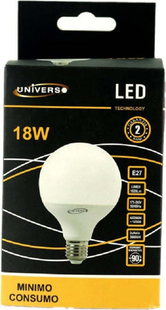Lampadina Led E27 A Globo G95 18 W Luce Bianco Caldo Freddo Naturale G95-02 Casa, arredamento e bricolage > Illuminazione da interno > Lampade Led Trade Shop italia - Napoli, Commerciovirtuoso.it