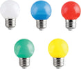 LAMPADINA LED E27 MINI GLOBO 220V COLORE VERDE BLU VIOLA BIANCO CALDO FREDDO 2W Illuminazione/Lampadine/Lampadine a LED Trade Shop italia - Napoli, Commerciovirtuoso.it