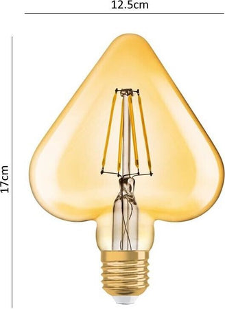 Lampadina-Led-Filamento-Cuore-Ambra-E27-4-W-Stile-Vintage-Retro-Luce-Calda-Universo