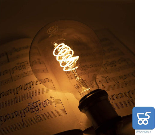 Lampadina LED Filamento ExtraStar G125SP 280LM 2200K E27 Grande Retrò Luce Calda