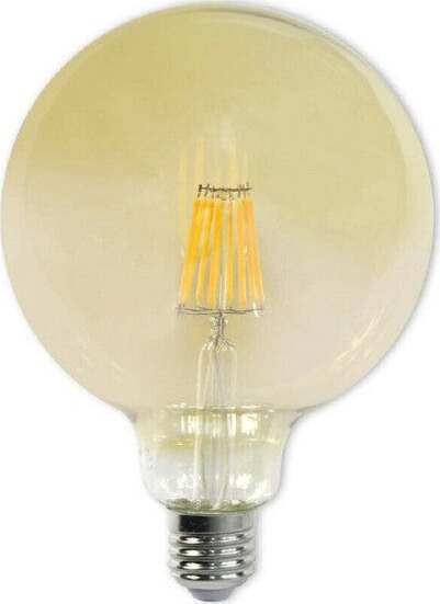 Lampadina-Led-Filamento-Vintage-12-W-E27-Ambrato-Globo-G125-Luce-Calda-G125-o12c