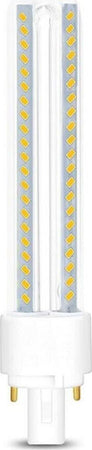 Lampadina-Led-G24-2-Pin-15-W-Lampada-Tubolare-Luce-Calda-3000k-15-Watt-Universo