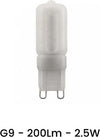 Lampadina-Led-G9-2.5-Watt-Luce-Bianco-Caldo-3000k-Freddo-6500k-Naturale-4000k