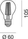 Lampadina-led-Gea-Led-GLA300G-E27-680LM-goccia-vetro-fumè