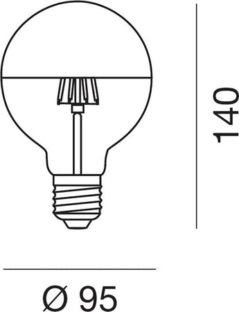 Lampadina-led-Gea-Led-GLA301O-E27-1521LM-goccia-vetro-cupola-oro