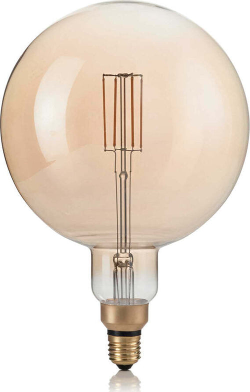 Lampadina-Led-Globo-Grande-D19,5-Xl-E27-4-Watt-2200-K-320-Lm-Dimm-Vintage-Ambra