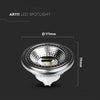 LAMPADINA LED GU10 12W FARETTO AR111 SPOTLIGHT COB CRI≥90 V-TAC VT-1112 LUCE CALDA O BIANCA FREDDA Illuminazione/Lampadine/Lampadine a LED Zencoccostore - Formia, Commerciovirtuoso.it