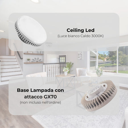 Lampadina led gx70 11w luce calda 3000k Illuminazione/Lampadine/Lampadine a LED Led Mall Home - Napoli, Commerciovirtuoso.it