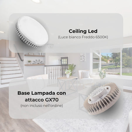 Lampadina led gx70 11w luce fredda 6500k Illuminazione/Lampadine/Lampadine a LED Led Mall Home - Napoli, Commerciovirtuoso.it