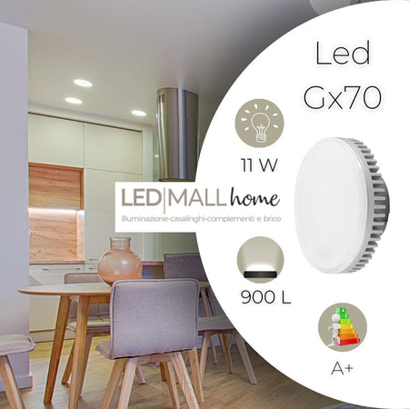 Lampadina led gx70 11w luce fredda 6500k Illuminazione/Lampadine/Lampadine a LED Led Mall Home - Napoli, Commerciovirtuoso.it