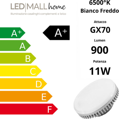 Lampadina led gx70 11w luce fredda 6500k Illuminazione/Lampadine/Lampadine a LED Led Mall Home - Napoli, Commerciovirtuoso.it