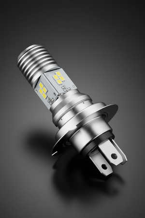 LAMPADA LED H4 OSRAM HSI LED PER MOTO SCOOTER 12V BIANCO 6000K 60W 8 SMD