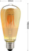 Lampadina-Led-Luce-Calda-8w-Filamento-In-Vetro-Ambrato-Vintage-E27-8-W-T64-oc-Universo
