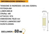 Lampadina-Led-Luce-Naturale-Attacco-R7s-8-Watt-Lampada-Ricambio-Per-Faro-4000k-Universo