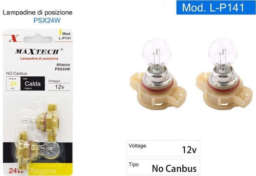 Lampadina Posizione Auto Psx24w 12v 24w Luce Alogena Lampada Segnalazione L-p141 Auto e Moto > Auto > Illuminazione Auto Trade Shop italia - Napoli, Commerciovirtuoso.it