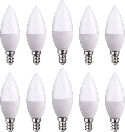 10 Lampadine Led E14 C37 Candela 4,5w Luce Calda Fredda Naturale Samsung V-tac 255 Illuminazione/Lampadine/Lampadine a LED Trade Shop italia - Napoli, Commerciovirtuoso.it