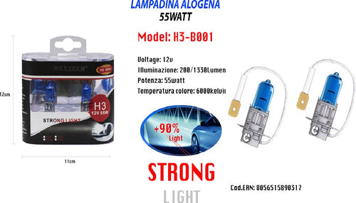 Lampadine Alogene Auto Di Ricambi Attacco H3 55w 12v Luce Bianca Maxtech H3-b001 Auto e Moto/Parti per auto/Luci lampadine e indicatori/Lampadine/Lampadine per esterno Trade Shop italia - Napoli, Commerciovirtuoso.it
