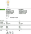 Lampadine-confezione-10-PZ-vetro-trasparente-Gea-Led-GLA290-6W-LED-E14-360°-2700°K-4000°K-goccia
