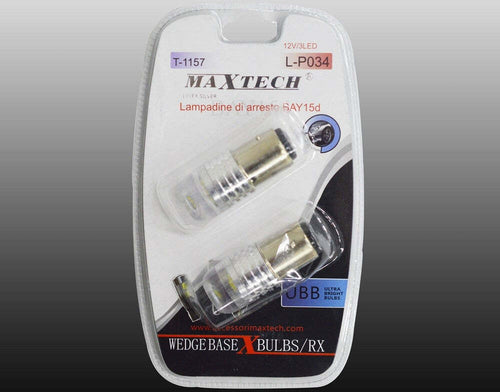Lampadine Di Arresto Bay15d 12v / 3led Lampadine Ultra Luminose Maxtech L-p034 Auto e Moto/Parti per auto/Luci lampadine e indicatori/Lampadine/Lampadine per esterno Trade Shop italia - Napoli, Commerciovirtuoso.it