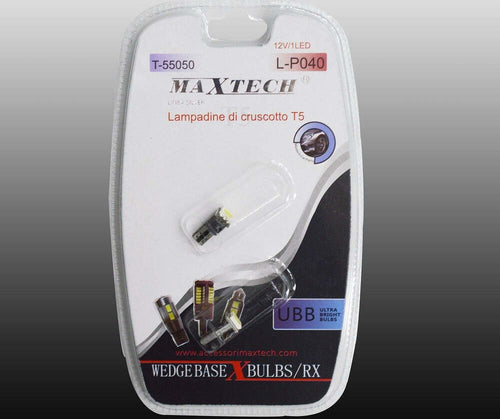 Lampadine Di Cruscotto T5 Maxtech L-p040 12v / 1led Lampadine Ultra Luminose Auto e Moto/Parti per auto/Luci lampadine e indicatori/Lampadine/Lampadine per interno auto/Lampadine cruscotto Trade Shop italia - Napoli, Commerciovirtuoso.it