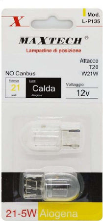 Lampadine Di Posizione Auto T20/w21w 12v 21w Luce Calda Alogena No Canbus L-p135 Auto e Moto > Auto > Illuminazione Auto Trade Shop italia - Napoli, Commerciovirtuoso.it