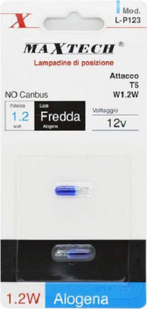 Lampadine Di Posizione Auto T5 L-p123 12 V 1.2 W Luce Fredda Alogena No Canbus Auto e Moto > Auto > Illuminazione Auto Trade Shop italia - Napoli, Commerciovirtuoso.it