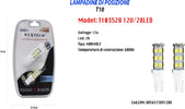 Lampadine Di Posizione T10 Maxtech T103528 12v 28led 6000k Lampadine Ultra Luminose Auto e Moto/Parti per auto/Luci lampadine e indicatori/Lampadine/Lampadine per esterno Trade Shop italia - Napoli, Commerciovirtuoso.it